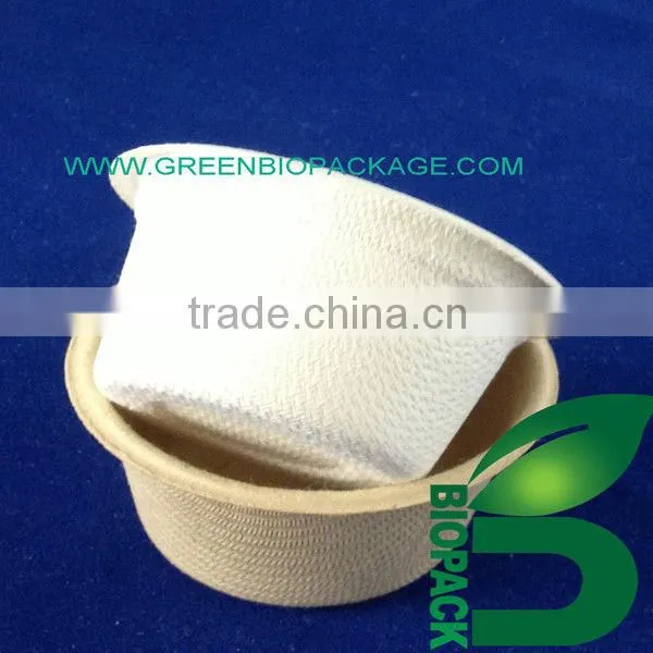 100% biodegradable eco-friendly foodware Straw Pulp plate