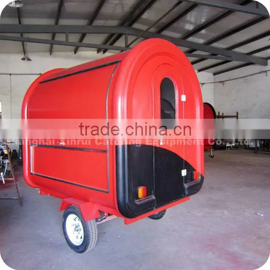 2014 Popular Using Mobile Fibreglass Chocolate Milkshake Bean Food Service Trailer Cart XR-FC220 B