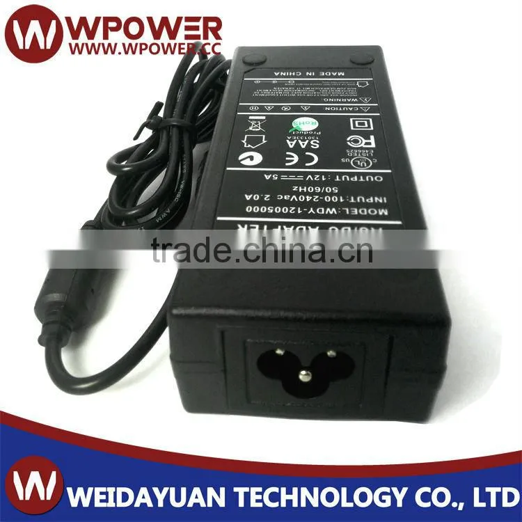 Specially designed for European custom power supply adapte ac ac adapter 12V 5A ac output