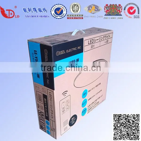 Customized creative electronic product packaging carton box with good printing