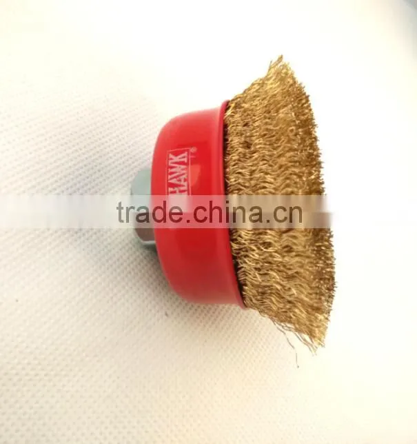 crimped wire cup brush, diameter 85mm or 3 1/2"