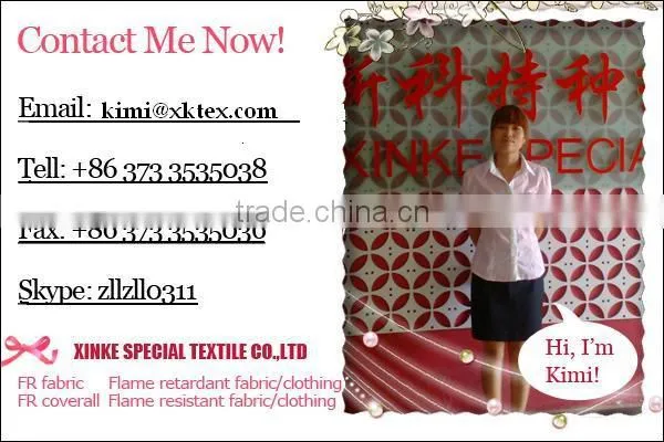 Proban treatment anti-static fire prevention uniform fabric for clothing