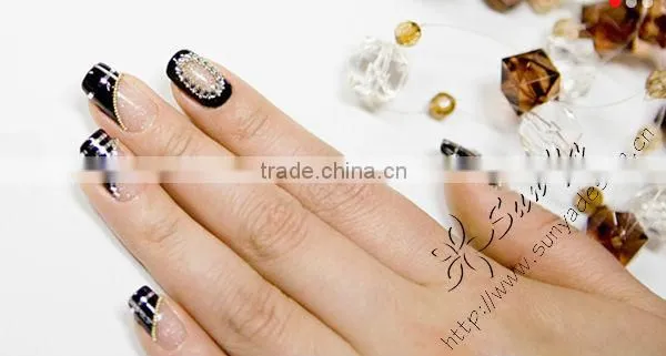 4 steps plastic folding nail file