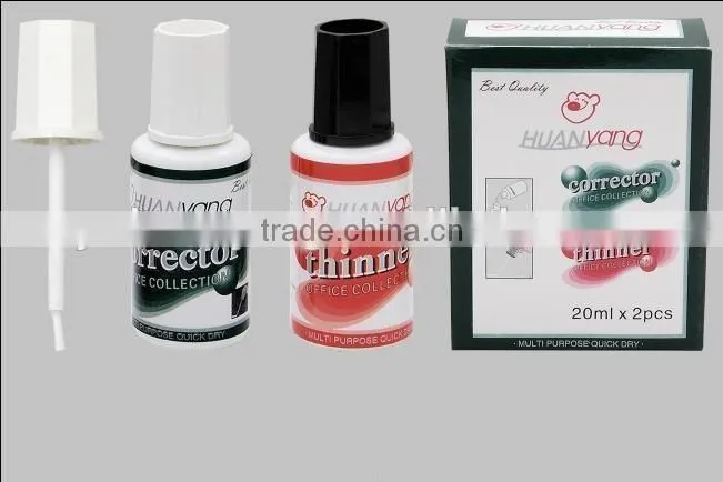 Fast dry correction fluid+Thinner (HY-602set) 20ml