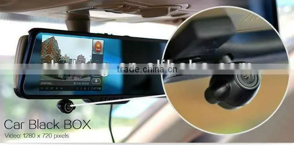Android 4.0 WIFI Bluetooth GPS navigation waterproof wireless night vision wide angle car rearview camera for outlander
