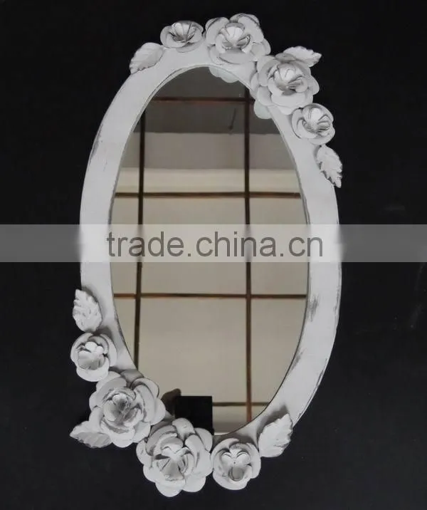 Home decor art&craft wrought iron mirror frames