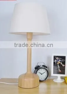 2016 new Simple Style Natural Color table lamp wood table lamp