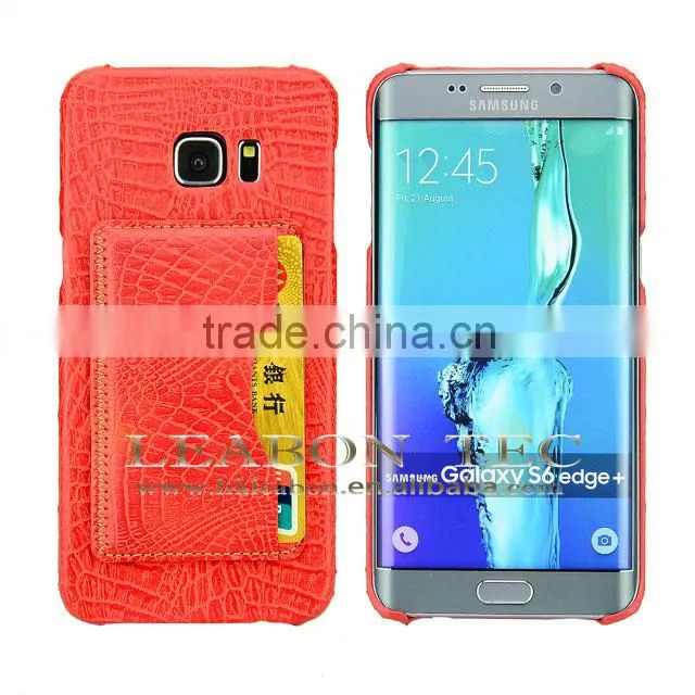 customized case, protector cover case for samsung galaxy s6 edge phone case crocodile