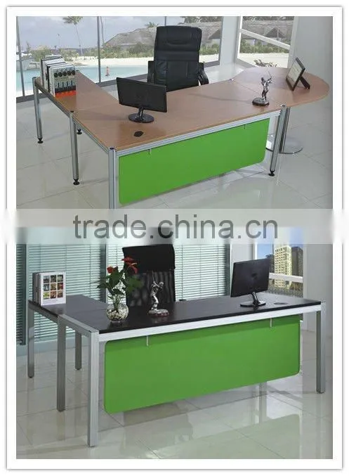 2012 new modern luxury design QQ idea executive office desk office furniture