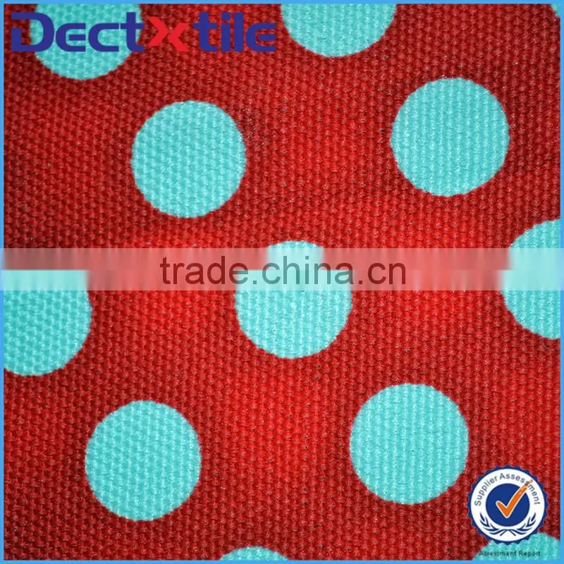 nice round dots circle dots fabric printed canvas fabric for tents and teepees