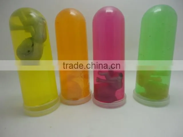 test tube alien crystal slime toy /Alien putty toy
