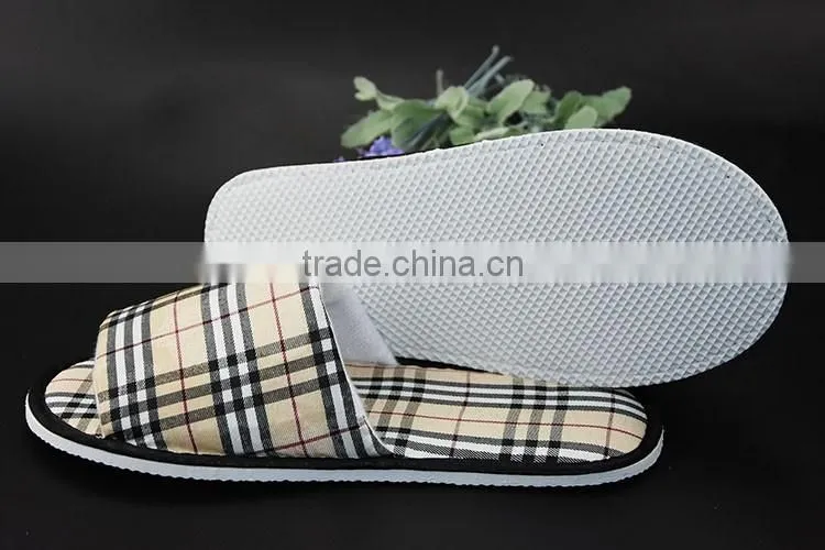 Elegant bedroom slipper women disposable slipper with custom logo