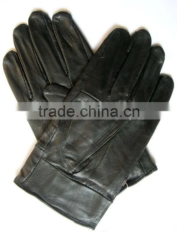 lady real genuine leather gloves