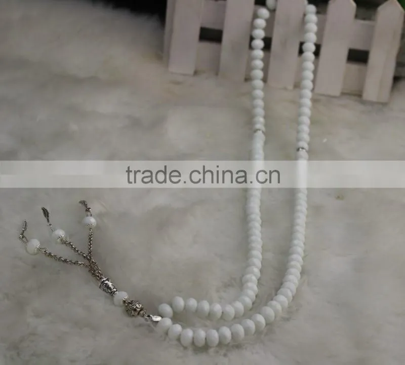 factory directly sale best quality K9 crystal material muslim 99pcs/strand Prayer Beads hot selling