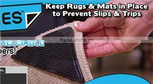 Washable Eco- friendly Anti-Curling carpet grippers
