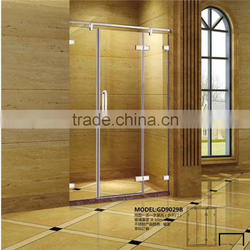 customize hinge shower screen GD9029B
