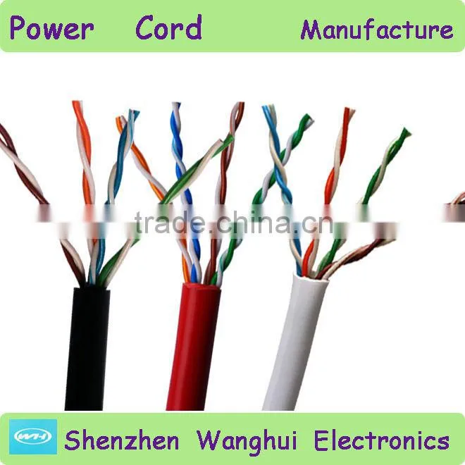 fire rated cable utp cat5e lan cable 2pr 24awg