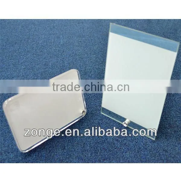 Glass Sublimation Blank Photo Frame for Sbulimation