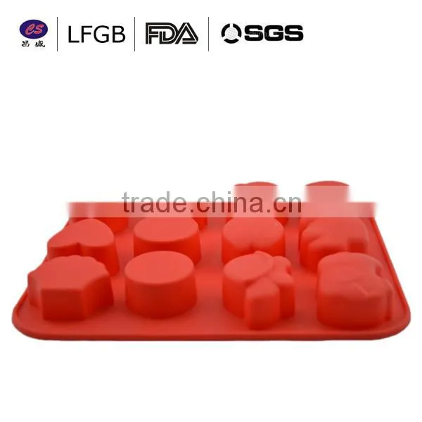 with stock ! fashionable new design funny shape silicone cake mould