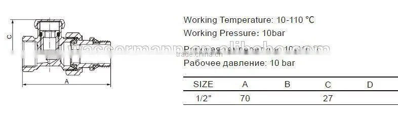 07-1082,thermostatic head brass valve