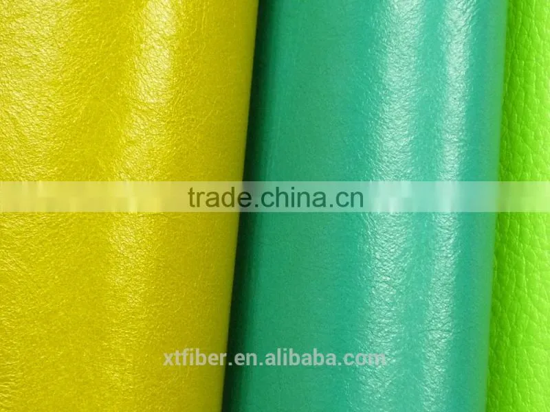 0.7mm thickness pu microfiber leather for shoes