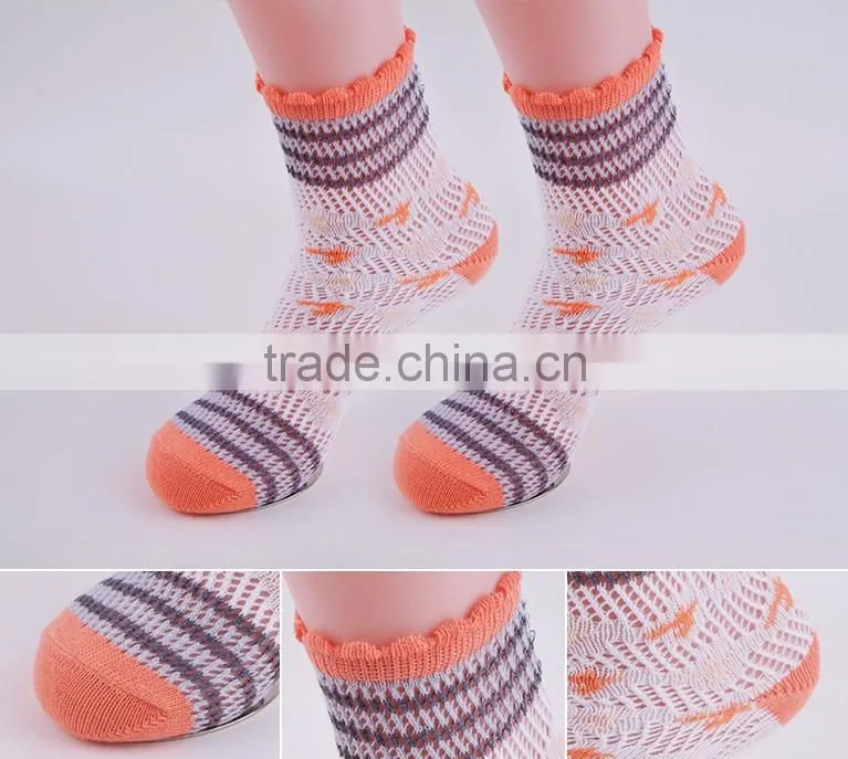 socks wholesale lady jaquard Rumi Socks with pointelle pattern/custom sock