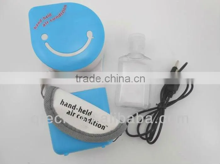 Battery fan/handheld water mist fan/mini air conditioner