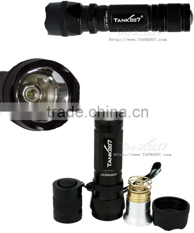CREE tatical flashlight for hunting TANK007 PT10