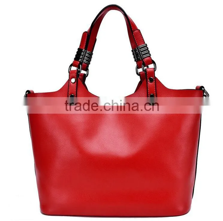 Women fashion handle silicon lady handbag