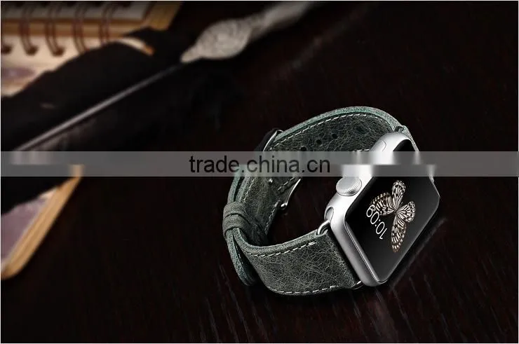 ICARER Luxury Leather For Apple Watch Band