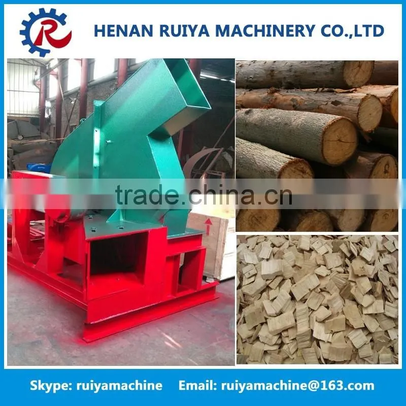 mobile wood chipper used