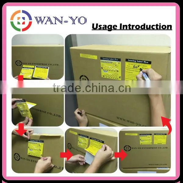 Leaning Label Plus - tilt sensitive indicator