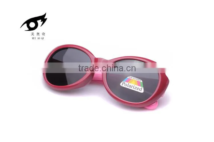 New product small apples children soft silicone material polarized sunglasses