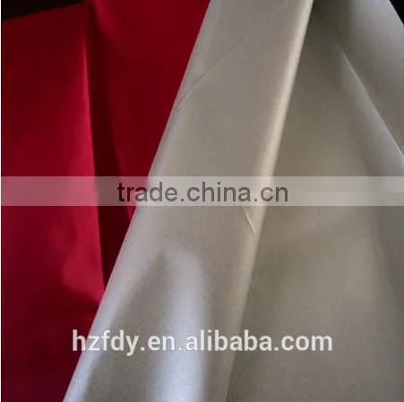 PU coated polyester fabric for raincoat in various of color