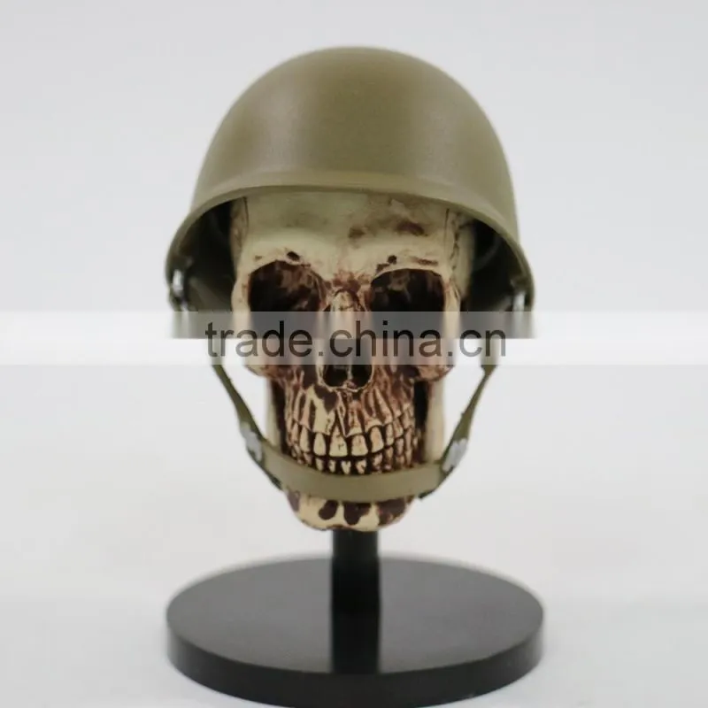 For collection display small plastic skull head toys