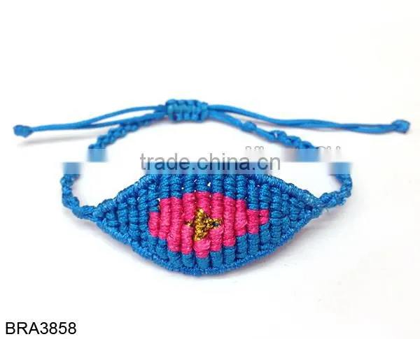 Good Luck Special Braided Turkish Eye Bracelet Macrame Bracelet