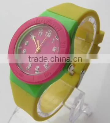 High Quality Silicone Rubber Wristband Watch
