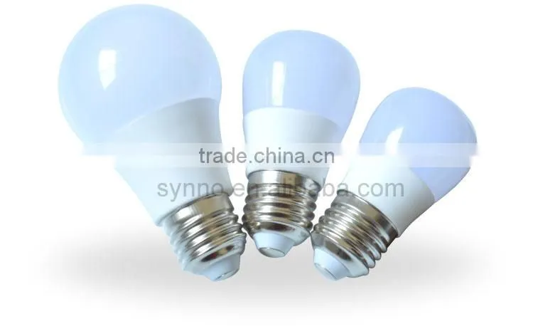 new product 3w plastic aluminum e27 led bulb led lighting CE OHS
