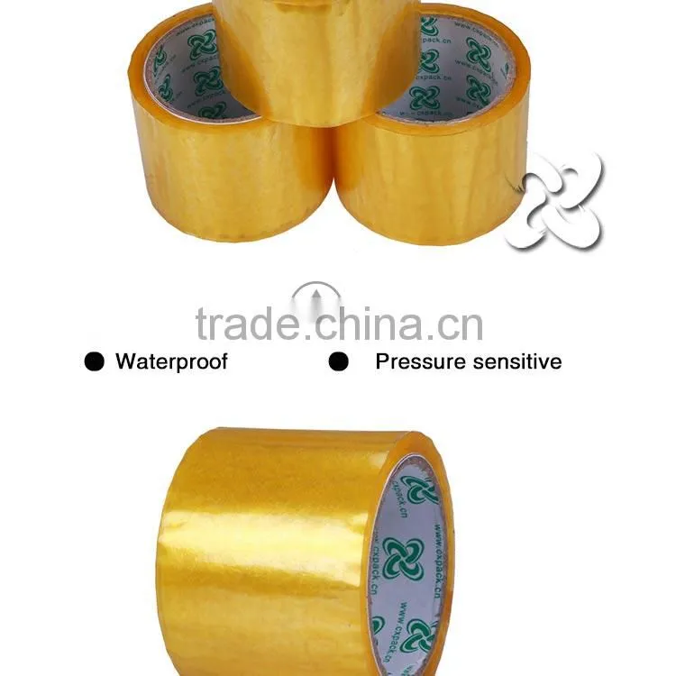 Popular BOPP low residue printed No noise stationary tape