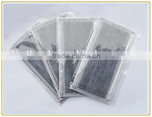Surgical Disposable Non Woven Active carbon Face Mask