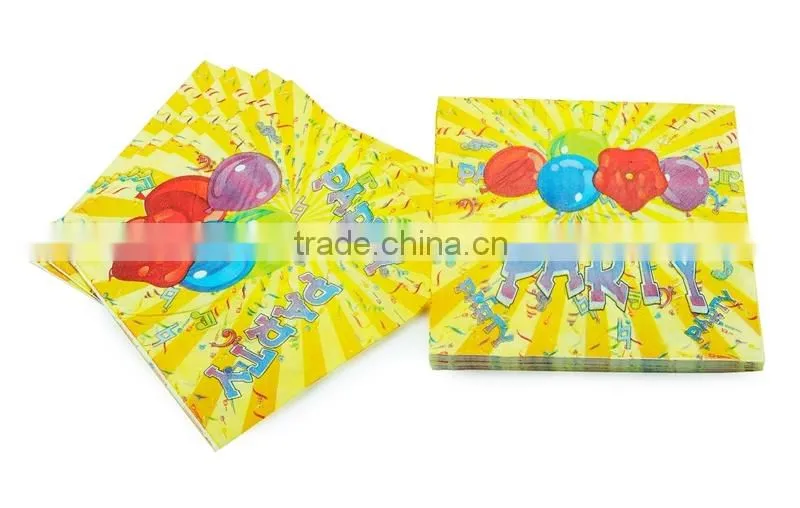 2016 New Style Happy Birthday Chart Paper Craft Decoration