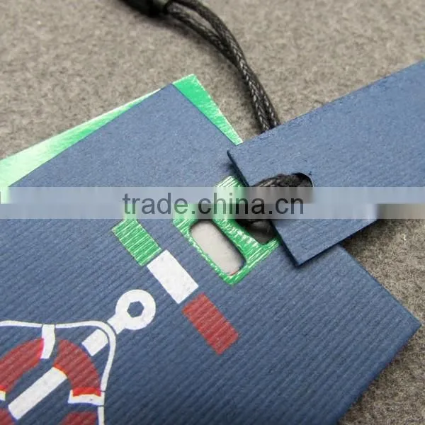 Mens Clothes Grommet Hang Tag