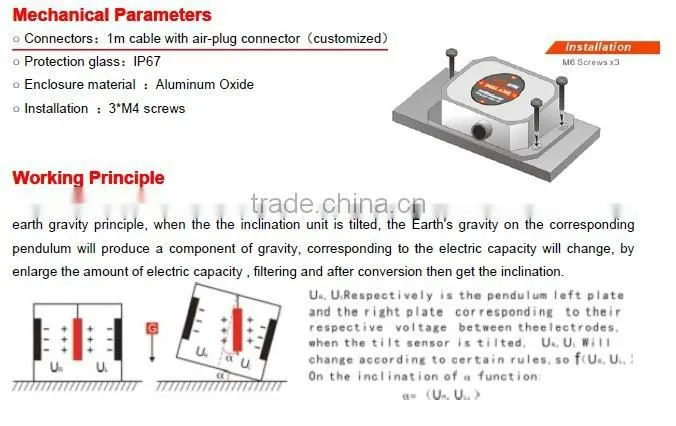 Dual Inclinometer Digital ,High Precision Inclinometer