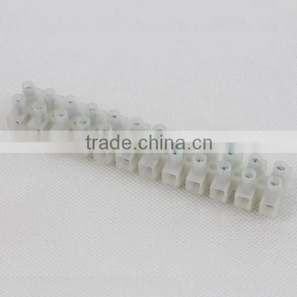 copper plastic strip connector barrier terminal block