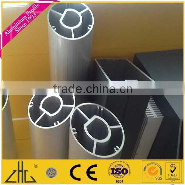 ZHL Zhonglian 2423, 6005, 7075, 6061, 6060, 6063 Large Diameter Extruded Aluminum Tube