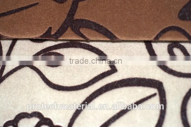 100% polyester fabric with printing flower