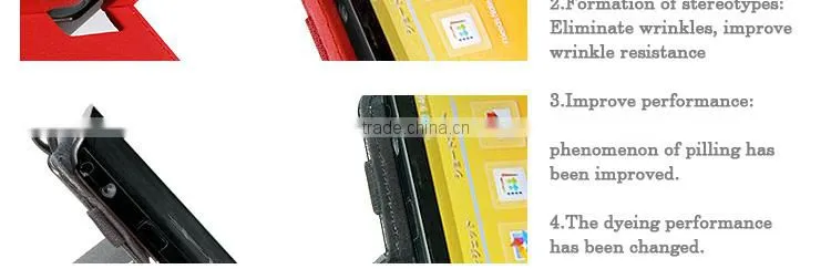High quality leather tablet case for Sharp AQUOS PAD SH-06F