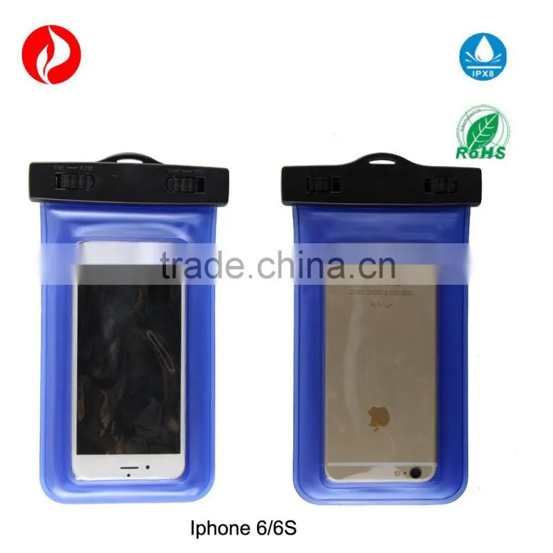 Universal PVC Material Waterproof Case Bag for Outdoor Activities 10*20 cm