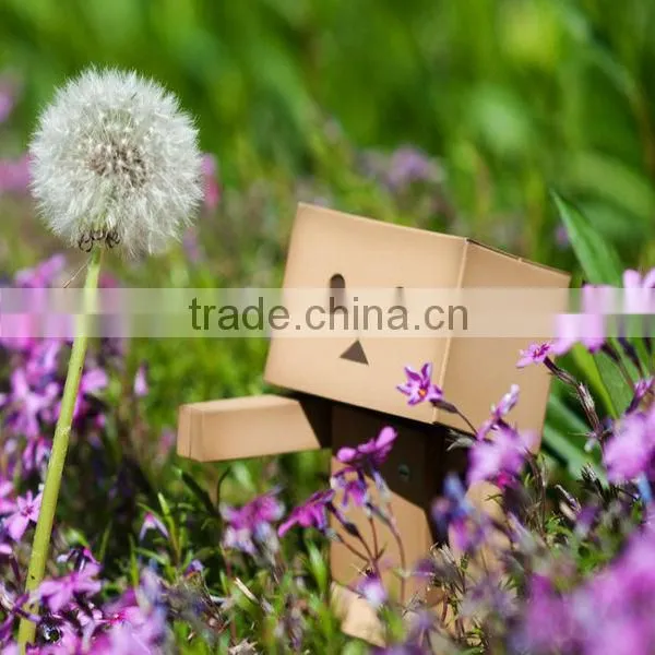 ice-snow blue colour carton box for fragile merchandise