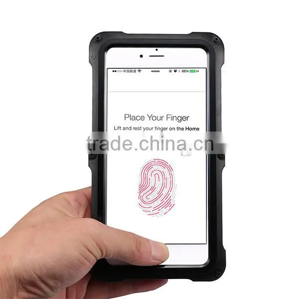 5.5 Inch for iPhone 6 Plus 6S 6 Case Waterproof Fingerprint With Screws
